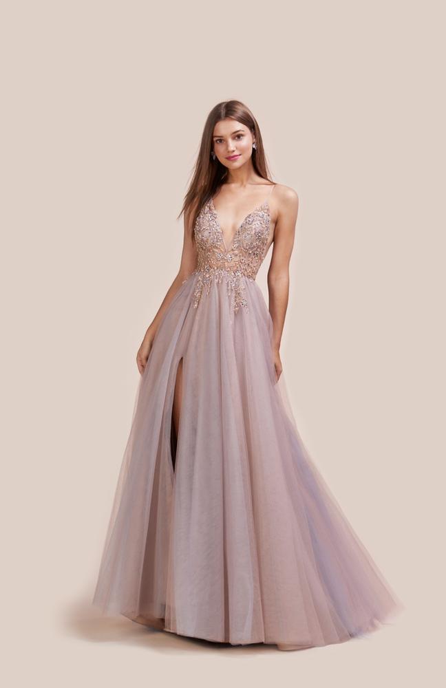 AL Adora V Pink Gown